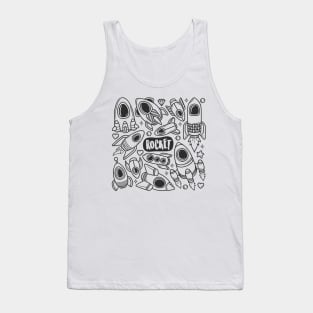 Rocket Abstract Tank Top